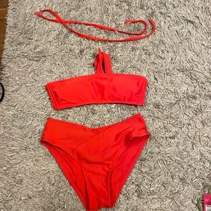 Red bikini
